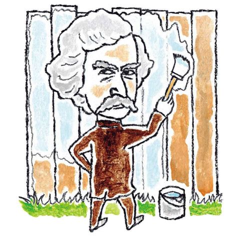 トム・ソーヤーの冒険 イラスト