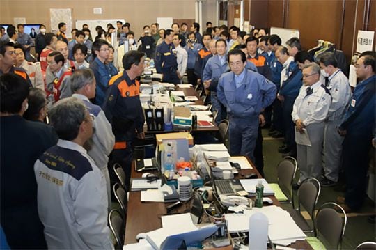 平成23年4月21日、菅総理は福島県を訪問しました。