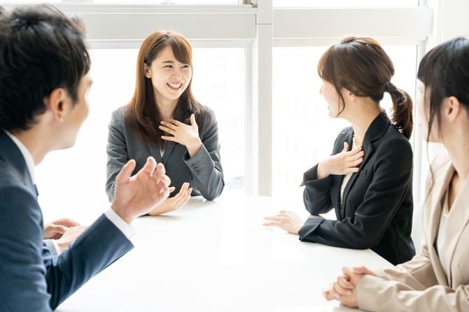 会議中の様子