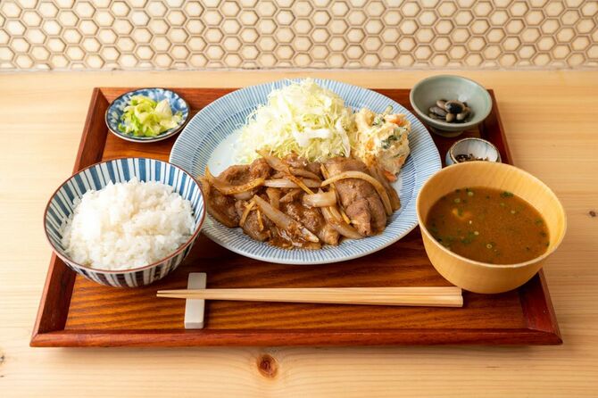 生姜焼き定食