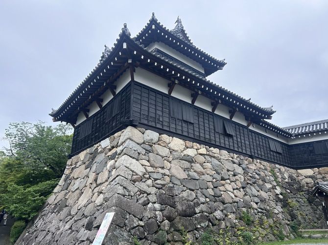 秀長が建てた大和郡山城。