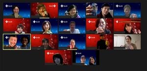 オンライン花見