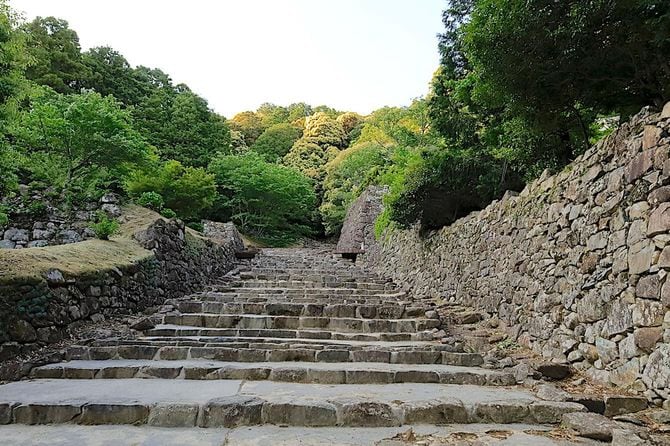 安土城の大手道