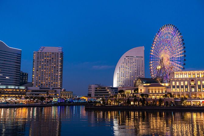 横浜日本の美しい夜景