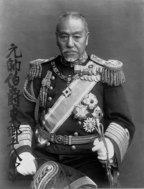 海軍大将・東郷平八郎の肖像写真