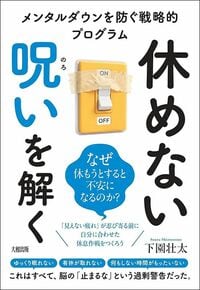 下園壮太『休めない呪いを解く メンタルダウンを防ぐ戦略的プログラム』（大和出版）