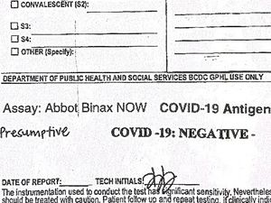 6日目のPCR検査のあと24〜27時間後(7日目)に出る陰性証明書。この証明書を持って日本など海外に戻ることも可能。