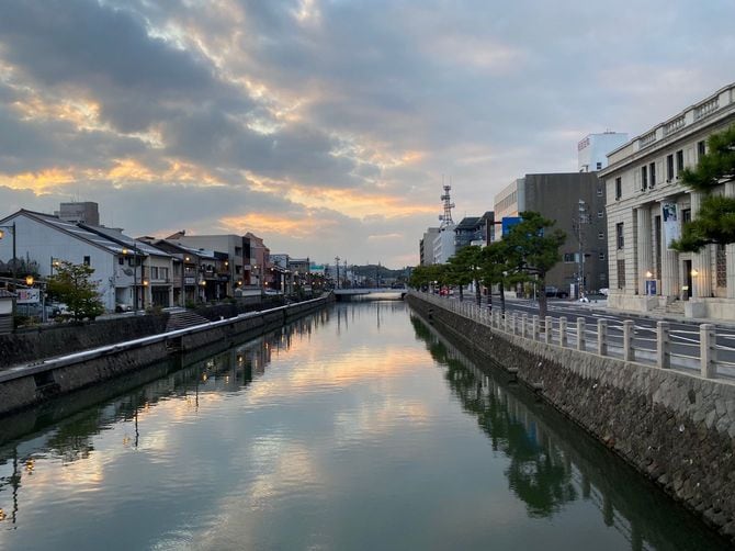 カラコロ工房（旧日本銀行松江支店）付近