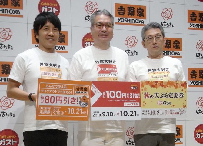 値引きや特典の共通券