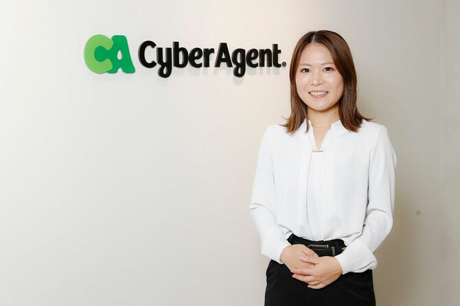 サイバーエージェント執行役員、インターネット広告事業本部統括の河合典子さん