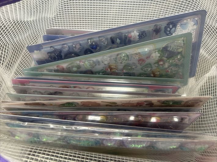 お気に入りのシールは自宅保管