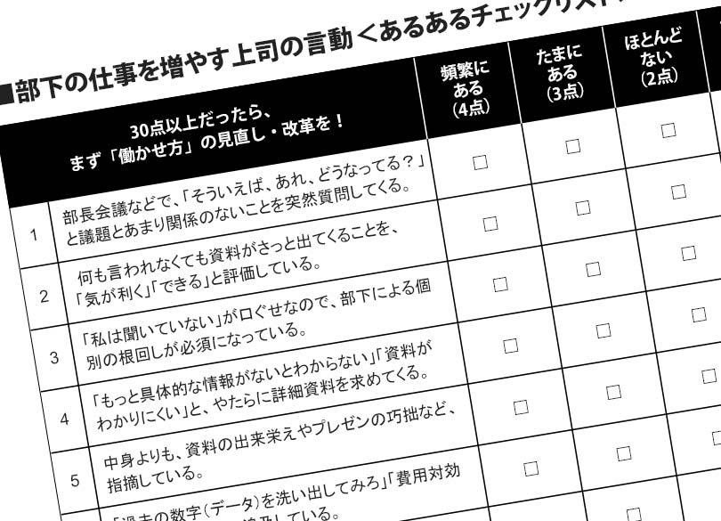 上司がムダを生む「働かせ方」の大間違い 忖度仕事に振り回される部下たち