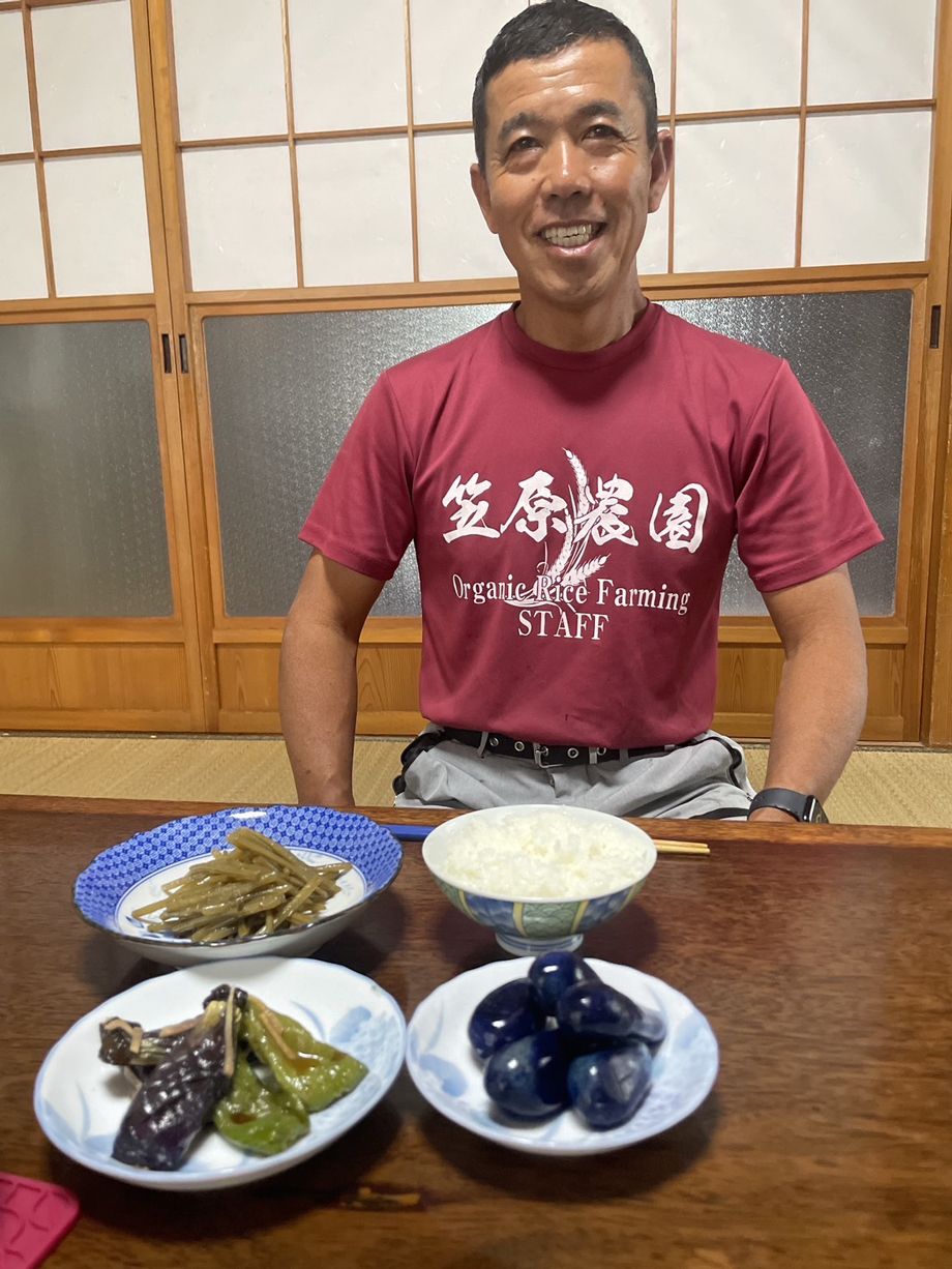 インタビューは笠原さんの自宅で行われた