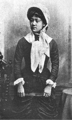 ヴァッサー大学在学中の捨松