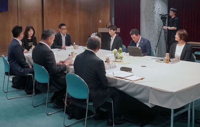 日本高野連が開いた、7イニング制についての第2回意見交換会＝2026年6月6日、大阪市