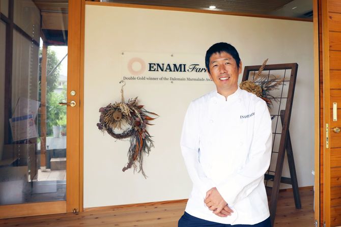 マーマレード世界大会で2度最高金賞を獲得した江南徳行さん