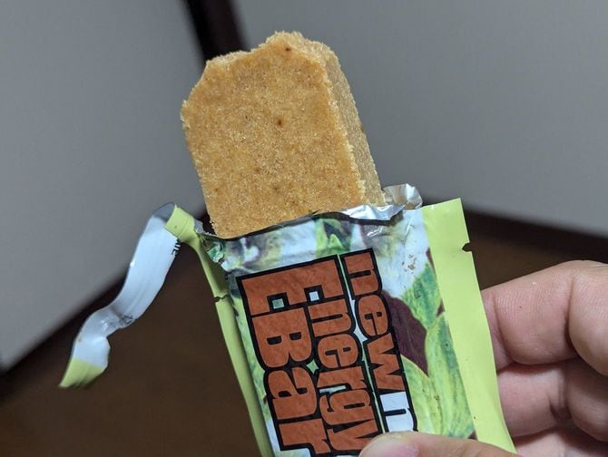 アメリカ製のエナジーバー