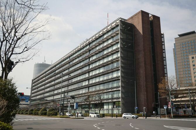 毎日新聞社東京本社=2023年3月16日、東京都千代田区