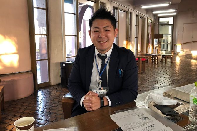 埼玉県宮代町の役場に勤める伊藤遼平さん