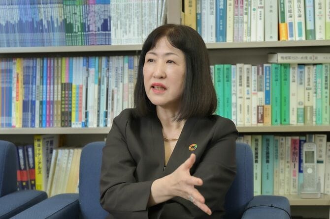 大阪大学副学長で刑法学者の島岡まな教授