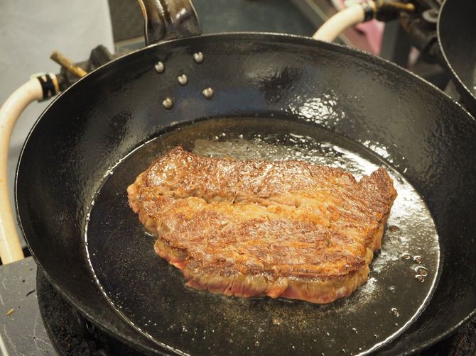 ボリュームまんてんの牛肉