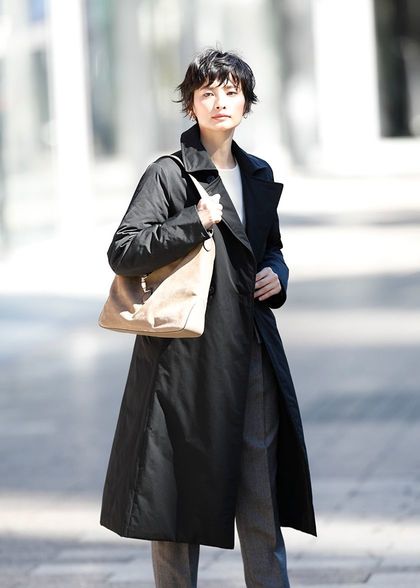 コート着用モデル