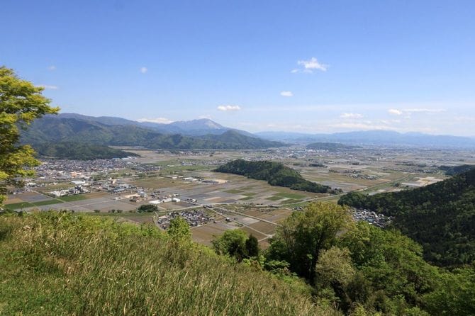 賤ヶ岳砦から南東の眺望