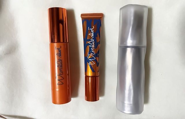 堀野さんが今イチオシするポーラの化粧品。堀野さん自身も愛用している。