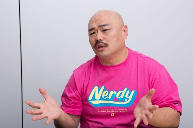 お笑いトリオ「安田大サーカス」のクロちゃん