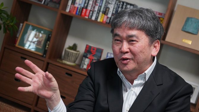 『ロッキード』を出した小説家の真山仁さん