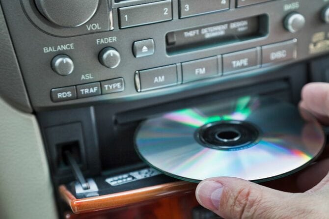 車載CDプレーヤー