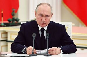 ロシアのプーチン大統領。