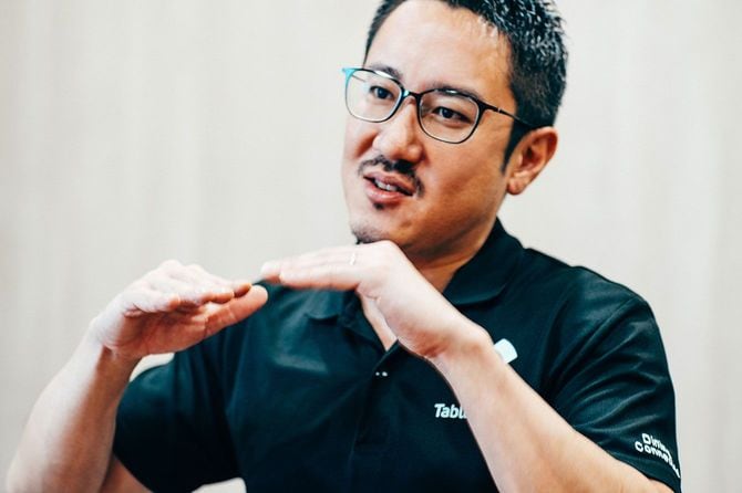 たとえカード情報を入れることで客数が減っても売り上げは上がると語る谷口氏