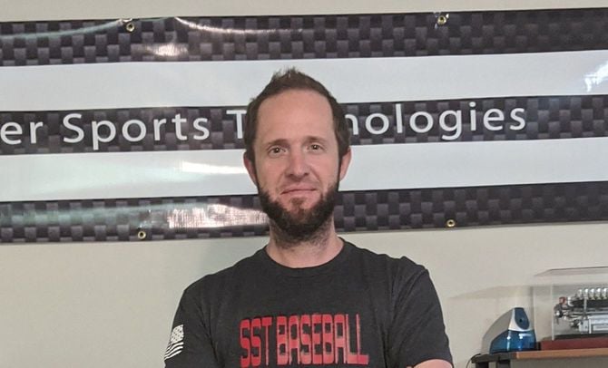 投手用プロテクターを開発・製造しているセーファー・スポーツ・テクノロジー社創業者のマット・マイヤー氏