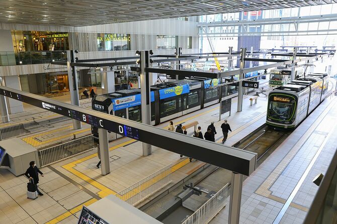 路面電車乗り場