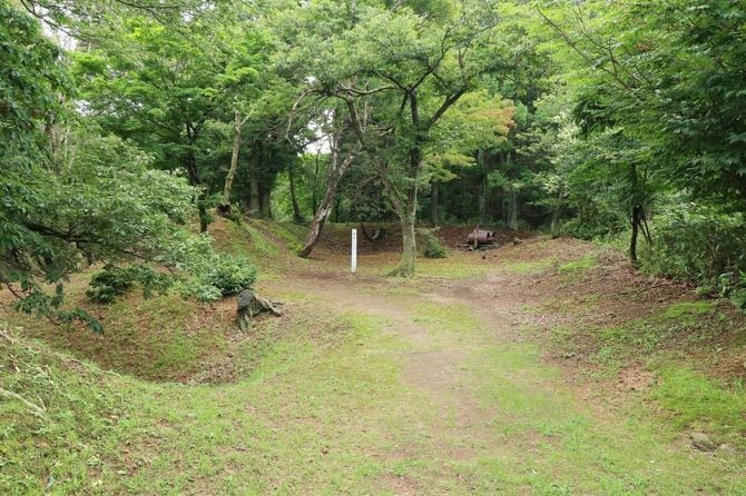 主郭北の馬出郭