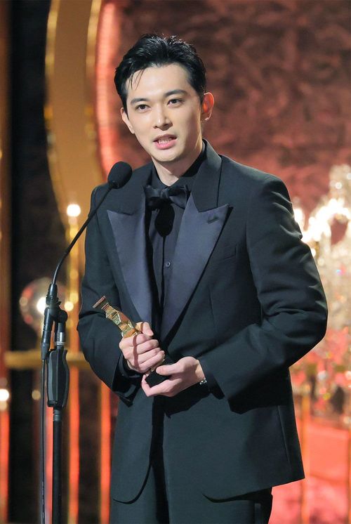 第49回日本アカデミー賞で最優秀主演男優賞に輝いた「国宝」の吉沢亮さん＝2026年3月13日午後、東京都港区［代表撮影］