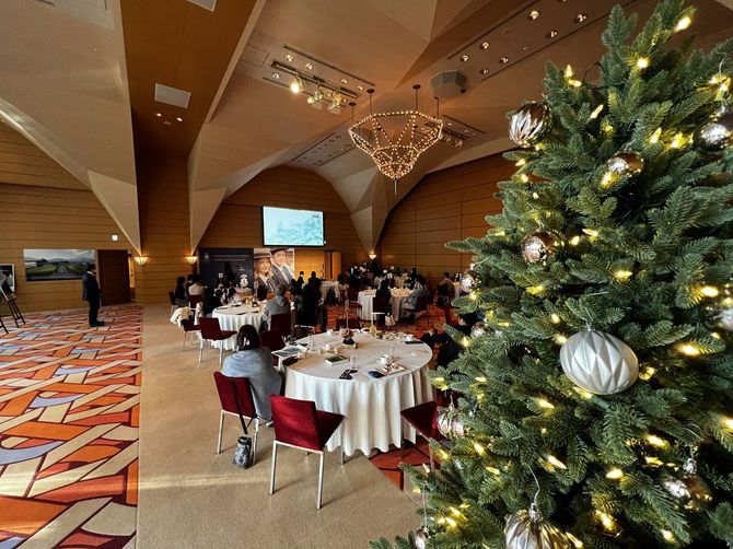 ハロウ安比校の説明会の様子