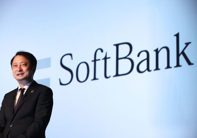 現在ソフトバンクで社長を務める宮川潤一氏＝2021年2月4日、東京都港区