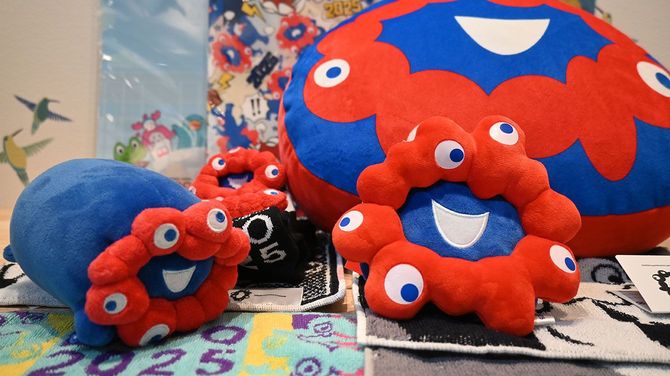 変形したミャクミャクの数々