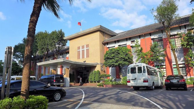 台湾の国会議事堂にあたる台湾立法院