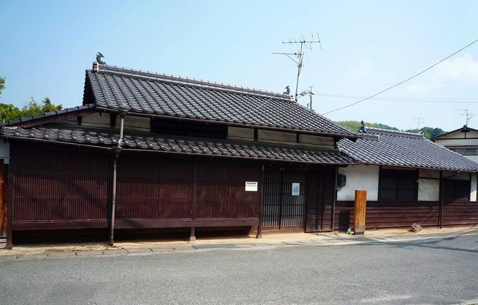 宇野千代の生家（山口県岩国市）