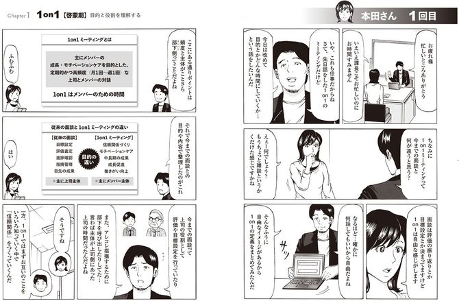 出典＝『マンガでよくわかる1on1大全』