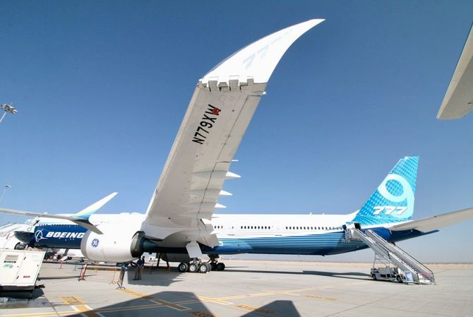 ボーイング777-9X型機