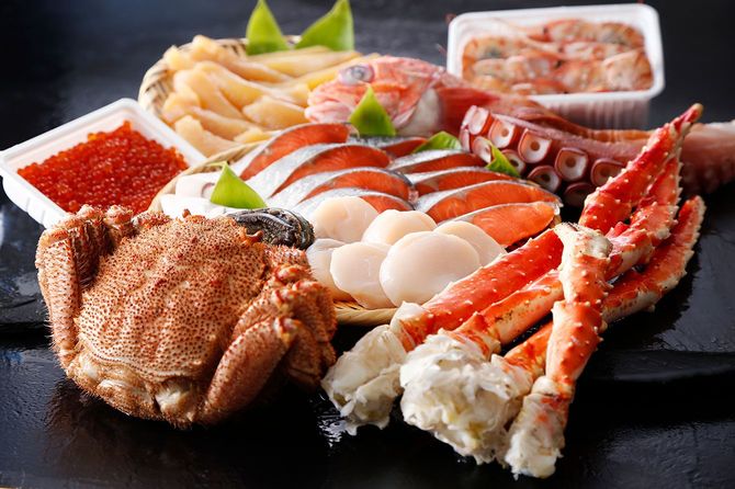 北海道の魚介類
