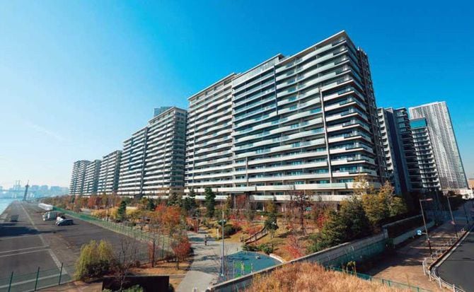 東京・晴海の大規模マンション群「晴海フラッグ」