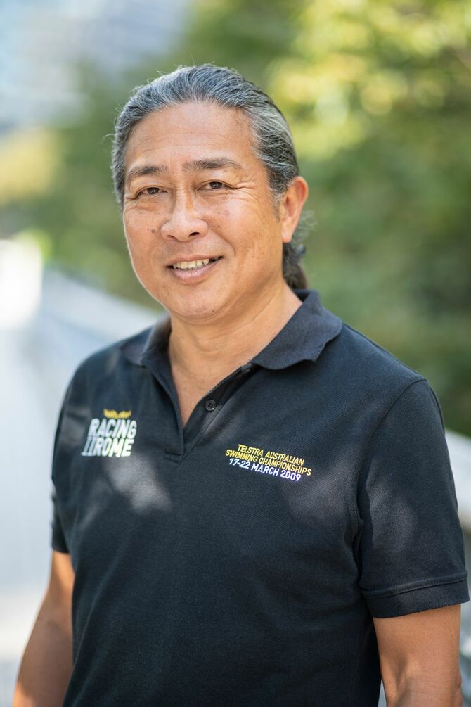 リンキー・ヒジカタの父、土方誠氏。