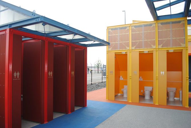 水漏れも話題になった2億円トイレ。すでに改修は終わっていた