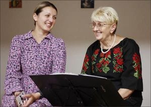 カテリーナさんとお母さん