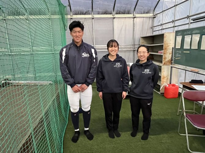 東北大にAOで合格した主将＆女子マネの五味さん、名古屋大に学校推薦で合格した女子マネの笠原小夏さんと